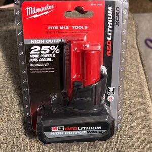 Milwaukee M12 REDLITHIUM High Output Battery